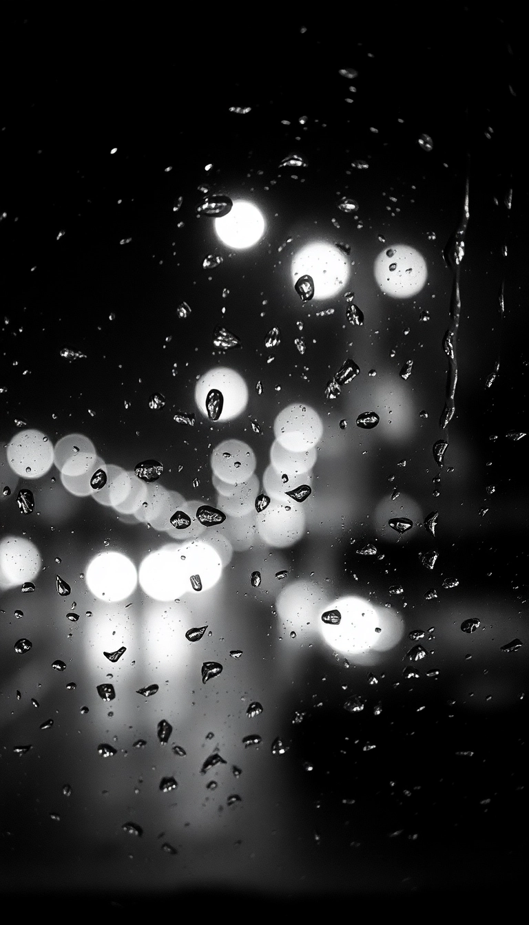 Best Fun Night Car Rain Phone Scenic Background
